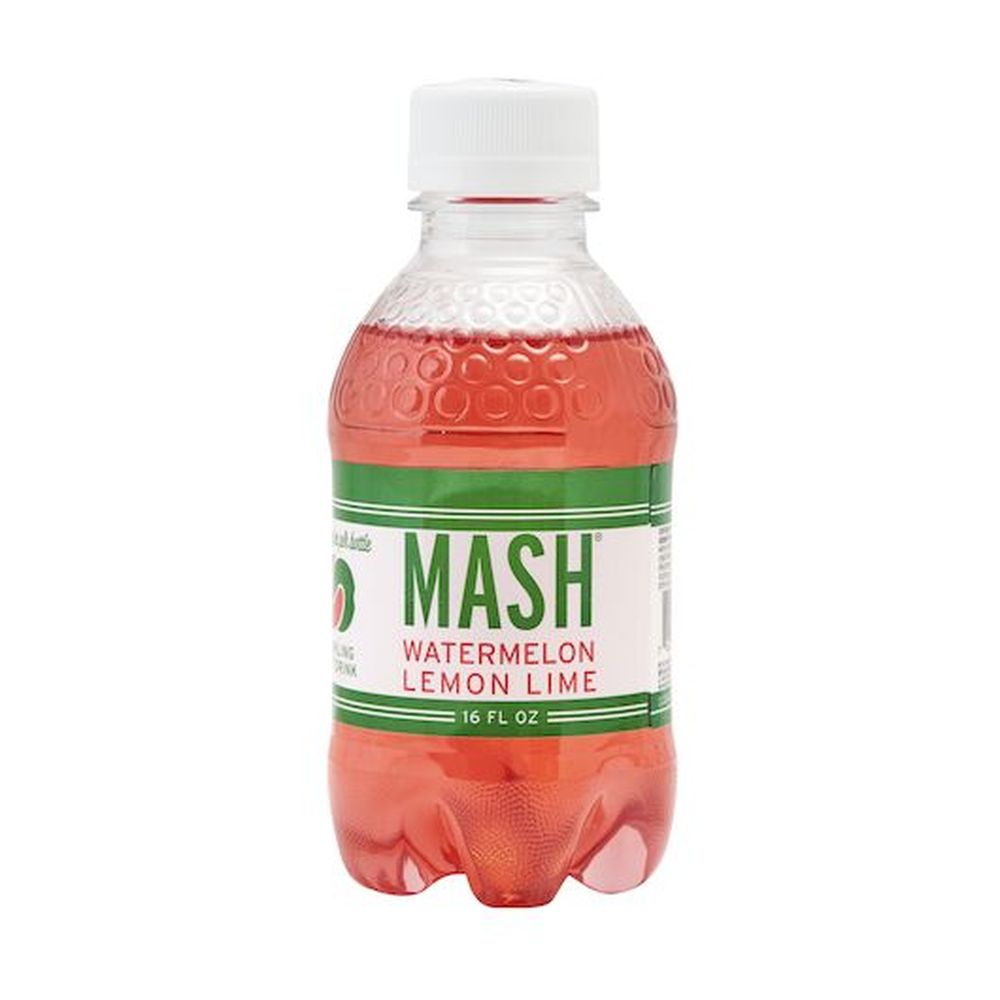 Mash Watermelon Lemon Lime Mash Soda, 16 Fluid Ounce -- 12 Per Case
