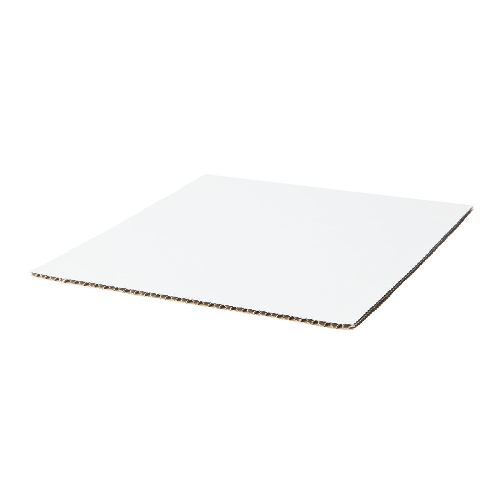 Whalen Packaging White Single Wall 1/2 Sheet Cake Pad -- 100 Per Case