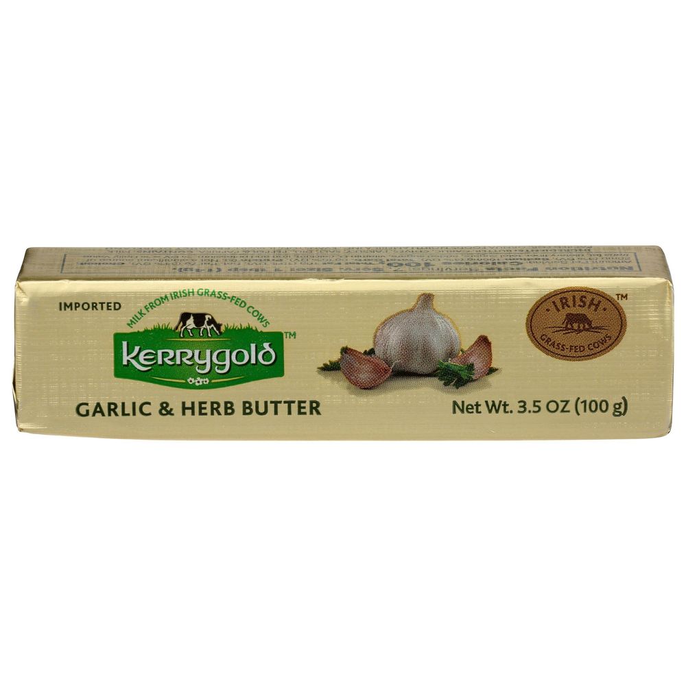 Kerrygold Garlic Herb Butter, 3.5 Ounce -- 10 Per Case