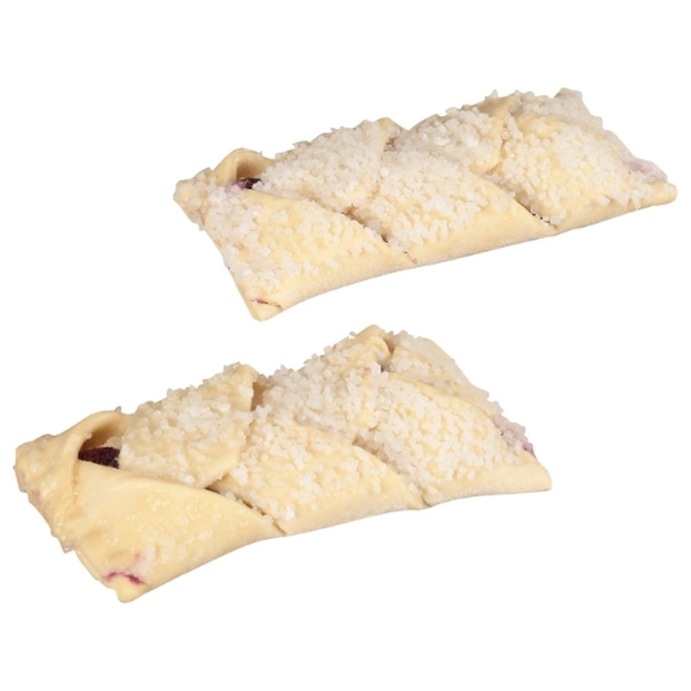 Fiera Foods Mixed Berry Braided Streudel Dough, 3.85 Ounce -- 108 Per Case