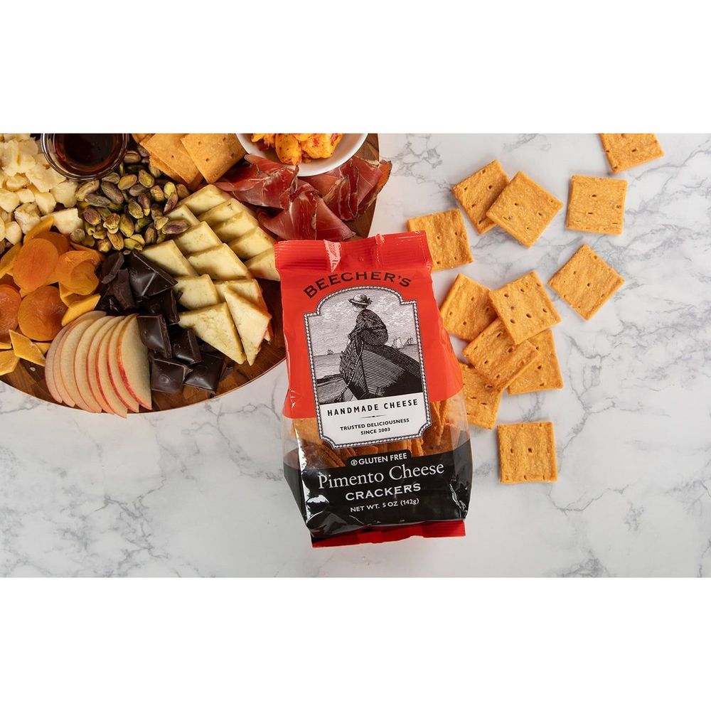 Beechers Pimento Cheese Crackers, 5 Ounce -- 12 Per Case