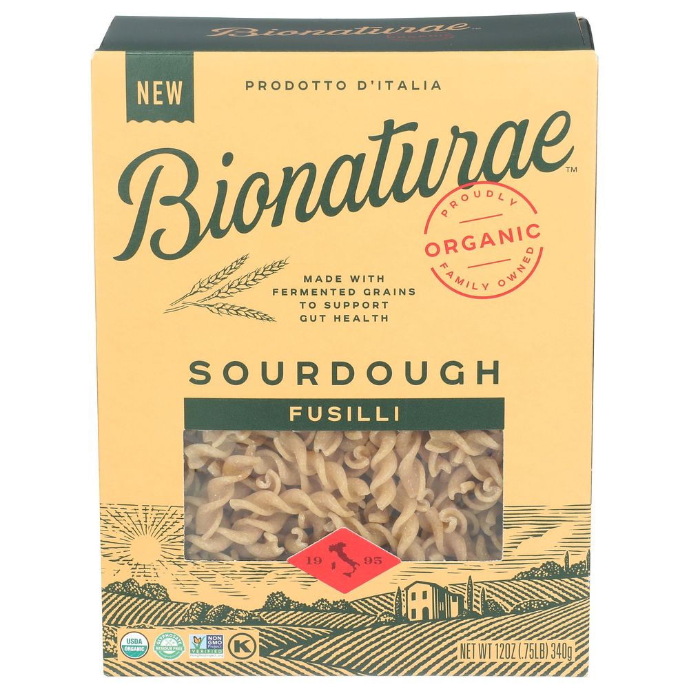Bionaturae Organic Sourdough Fusilli Pasta, 12 Ounce -- 6 Per Case