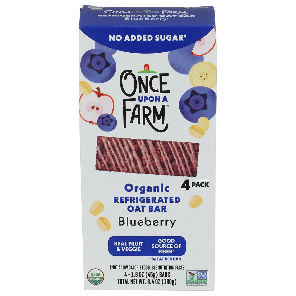 Organic Blueberry Oat Bar