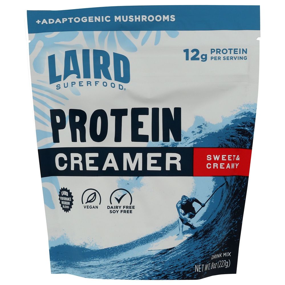 Laird Superfood Sweet And Creamy Protein Creamer Mix, 8 Ounce -- 6 Per Case