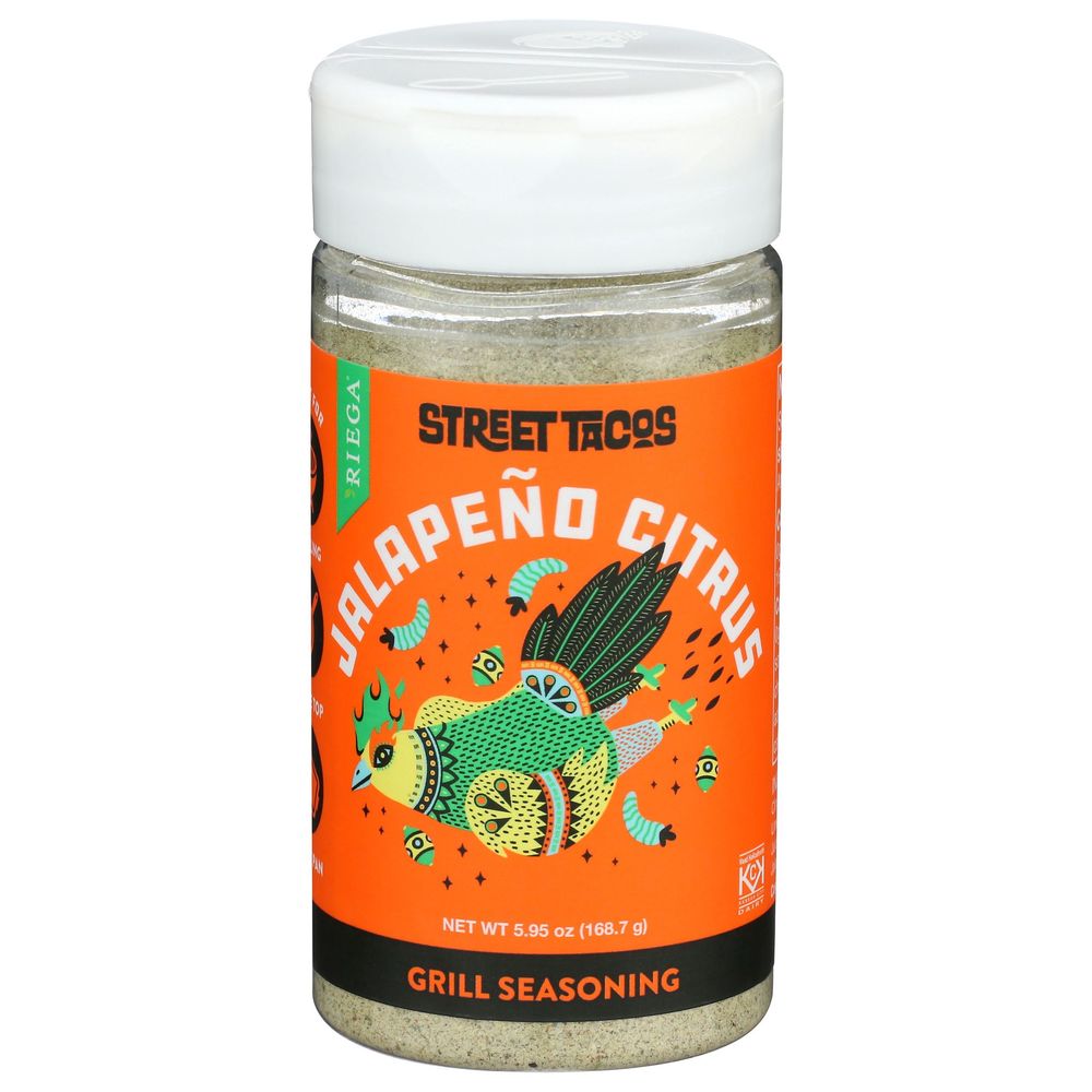 Riega Street Taco Jalapeno Citrus Grill Seasoning, 5.95 Ounce -- 6 Per Case
