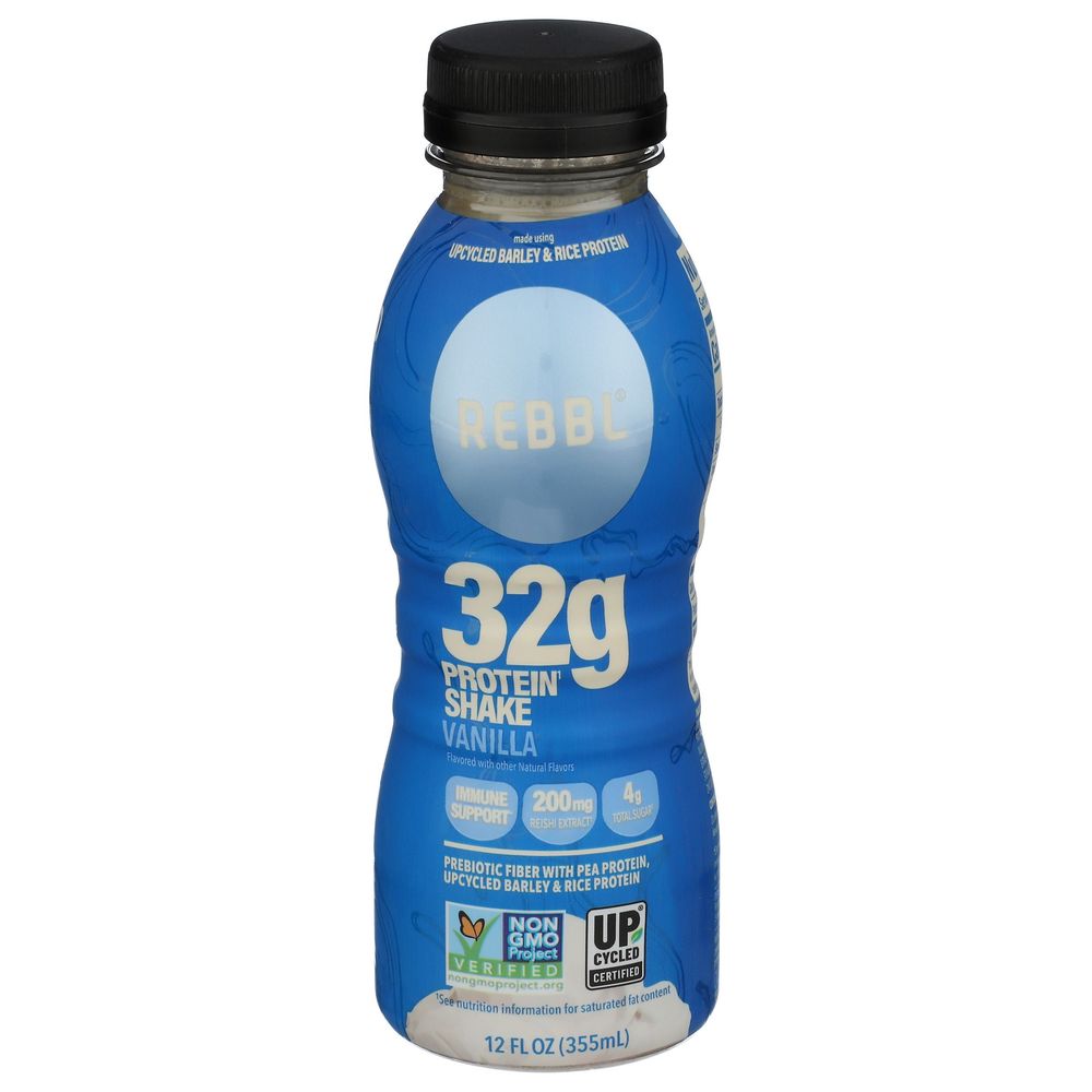 Rebbl Vanilla Protein Shake, 12 Fluid Ounce -- 12 Per Case