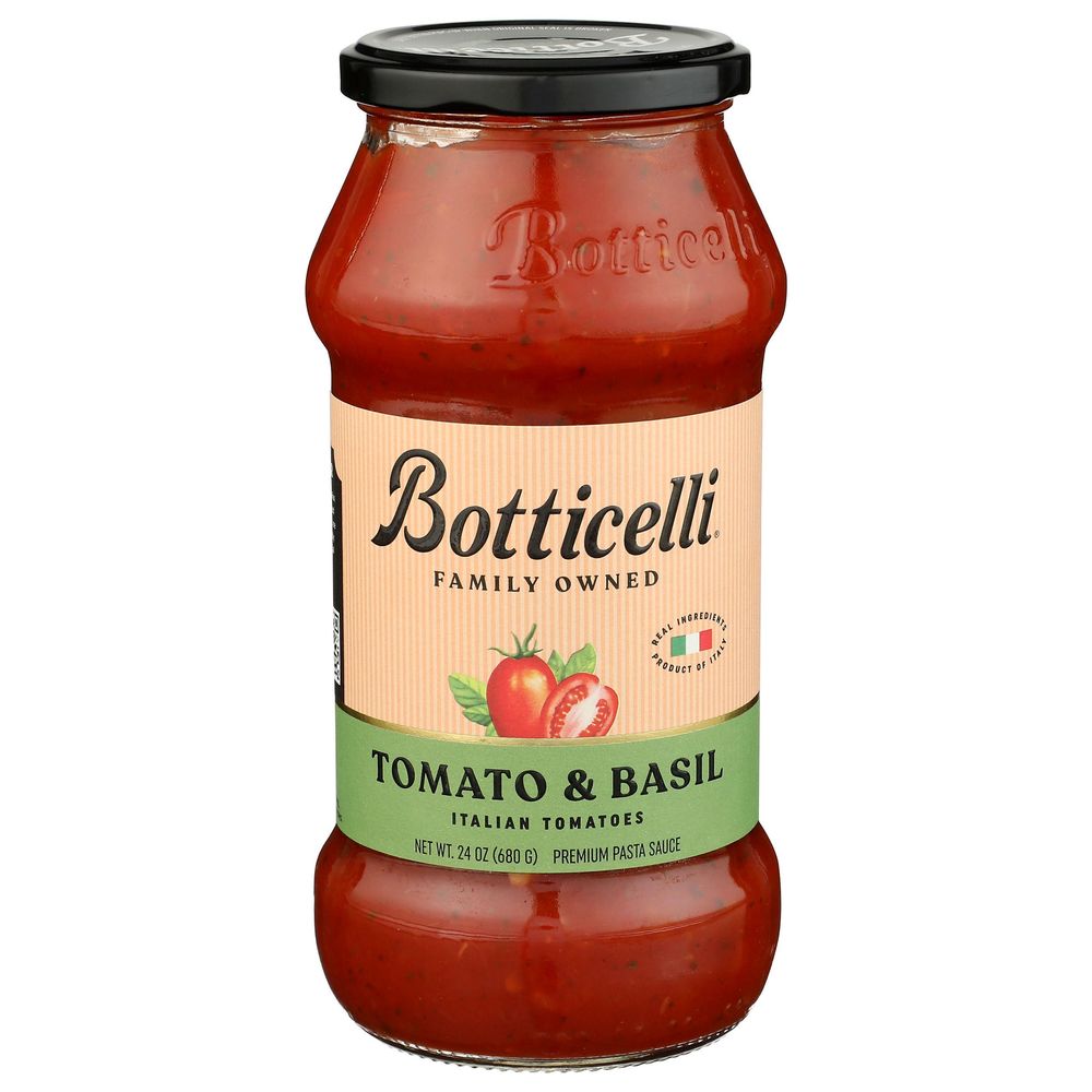 Botticelli Tomato And Basil Pasta Sauce, 24 Ounce -- 6 Per Case
