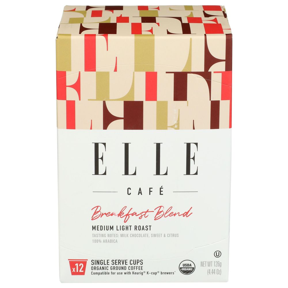 Breakfast Blend Medium Light Roast Kcup Coffee Pod