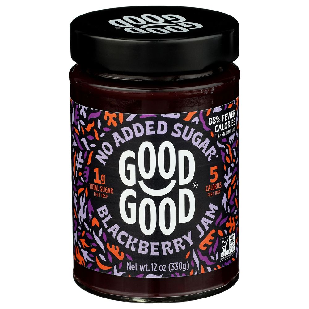 No Added Sugar Blackberry Jam