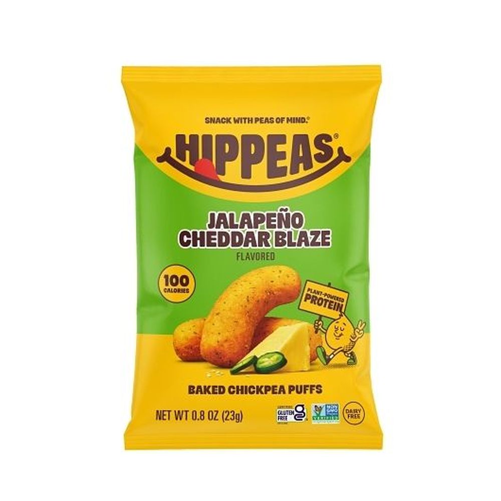Non-Gmo Jalapeno Cheddar Blaze Chickpea Puffs  0.8 Ounce