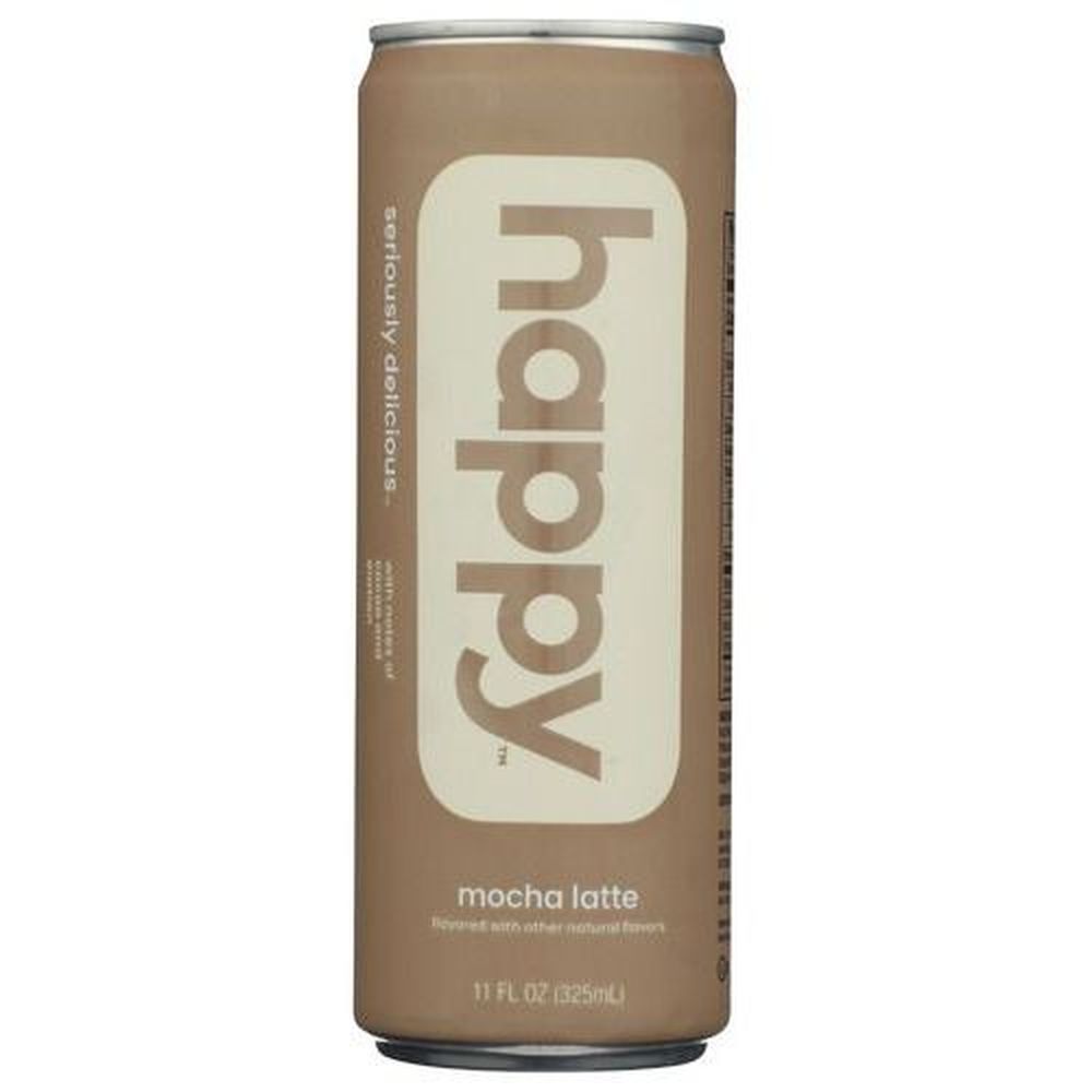 Happy Ready To Drink Mocha Coffee Latte, 11 Fluid Ounce -- 12 Per Case