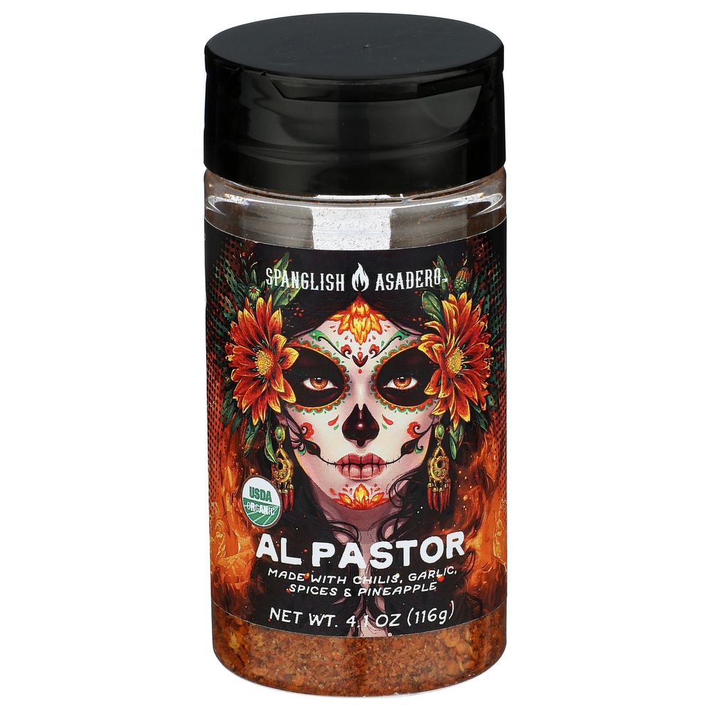 Spanglish Asadero Organic Al Pastor Seasoning, 4.1 Ounce -- 6 Per Case