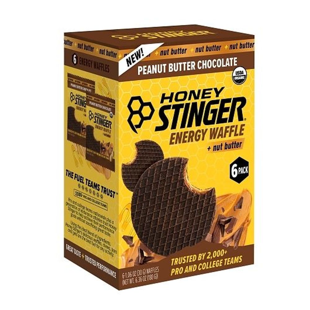 Peanut Butter Chocolate Energy Waffle