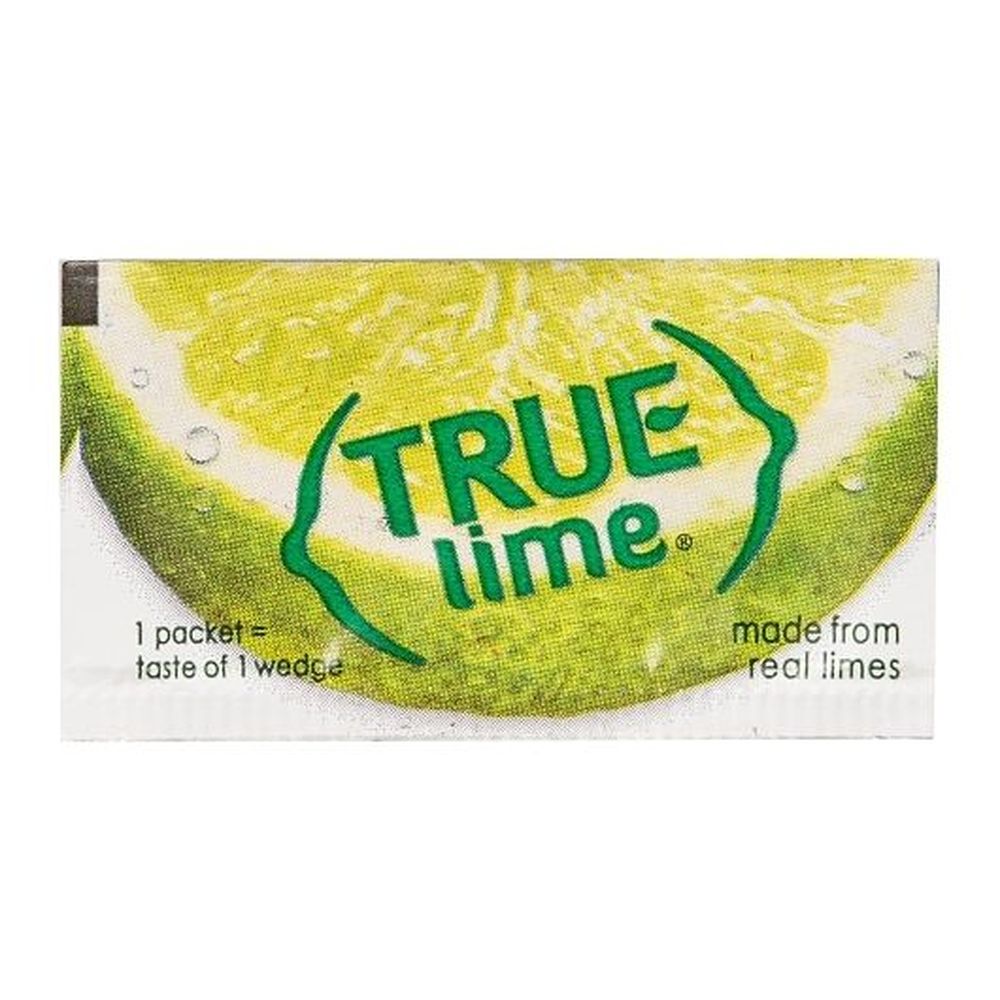 True Lime Crystalized Lime Beverage Mix, 0.8 Gram -- 500 Per Case