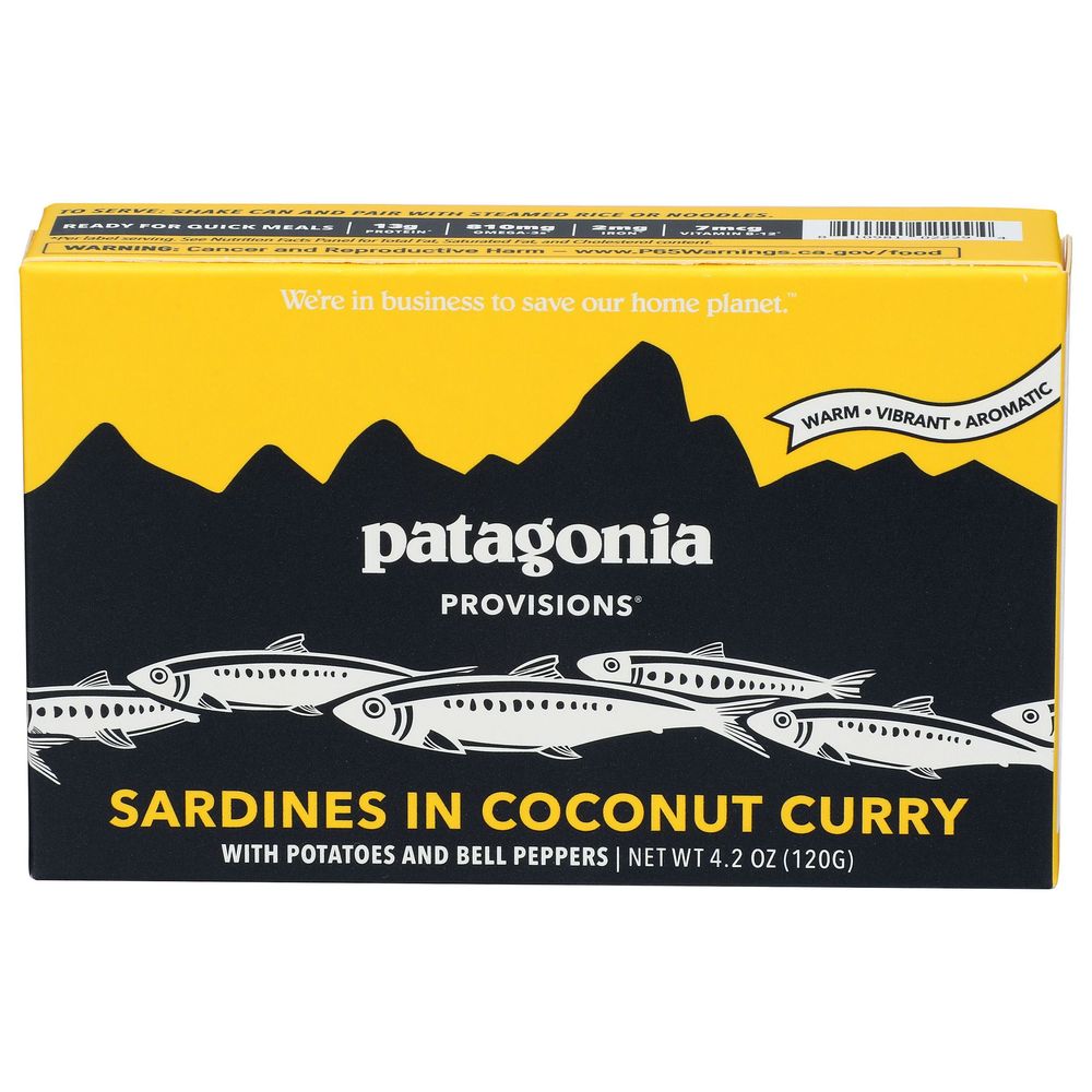 Patagonia Provisions Sardines In Coconut Curry, 4.2 Ounce -- 10 Per Case