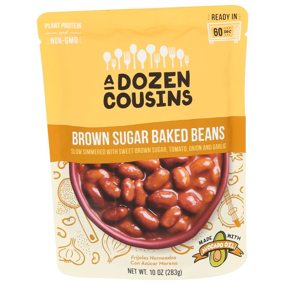 A Dozen Cousins Brown Sugar Baked Beans, 10 Ounce -- 6 Per Case