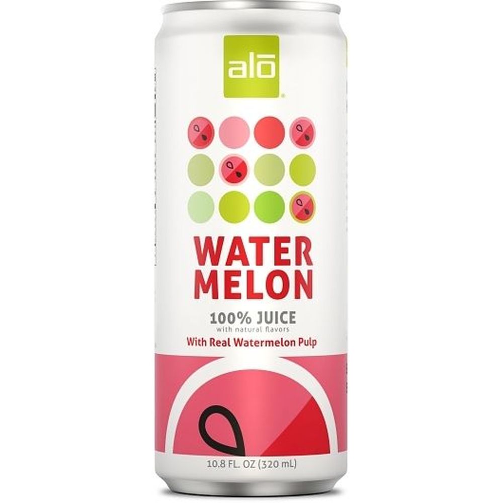 Alo Watermelon Juice With Real Watermelon Pulp, 10.8 Ounce -- 12 Per Case