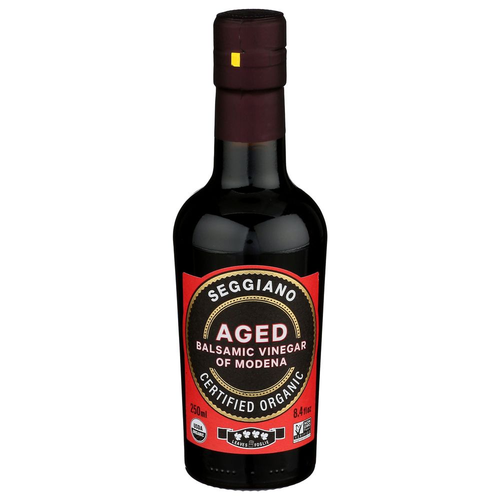Seggiano Organic Aged Balsamic Vinegar Of Modena, 8.4 Fluid Ounce -- 6 Per Case