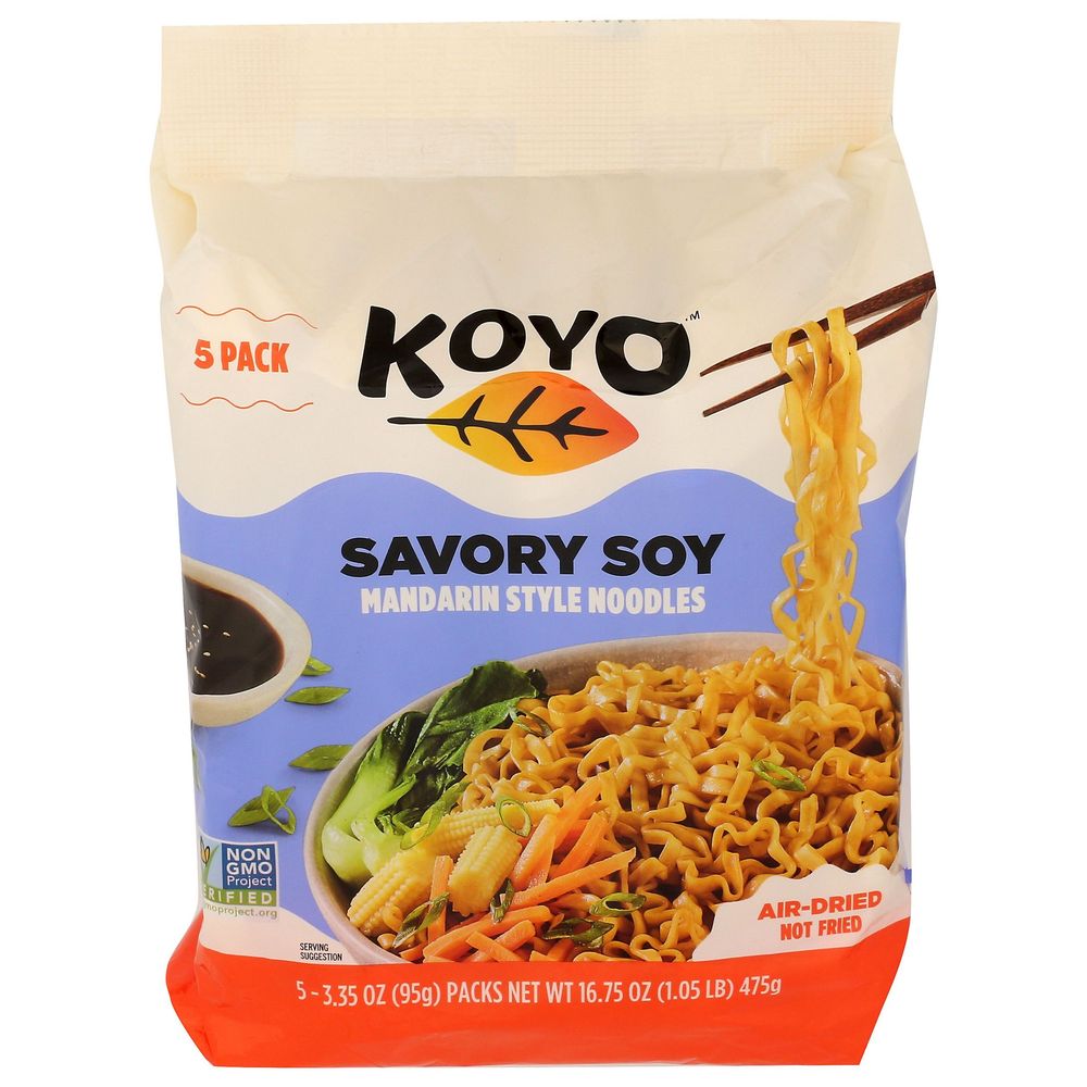 Savory Soy Mandarin Style Noodles