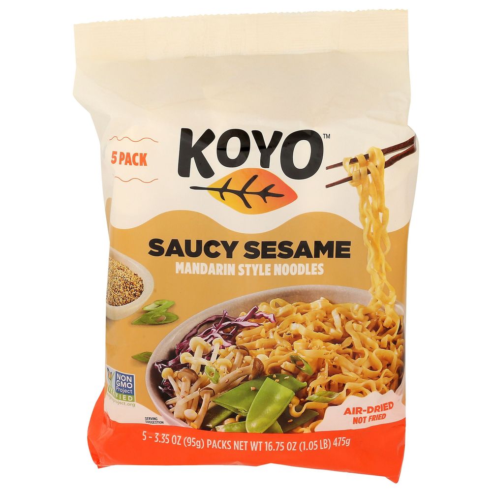 Saucy Sesame Mandarin Style Noodles