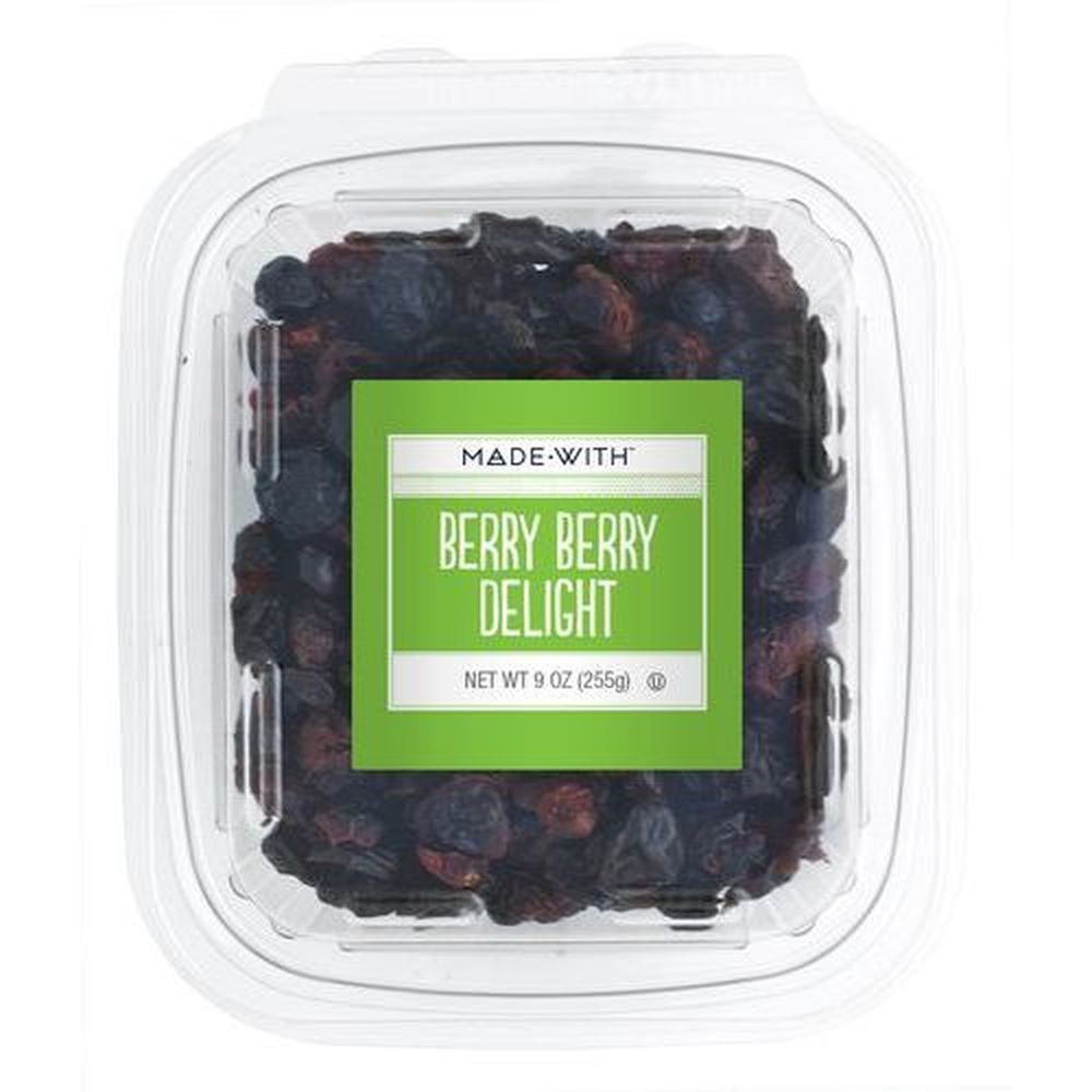 Made With Berry Berry Delight, 9 Ounce Tub -- 12 Per Case