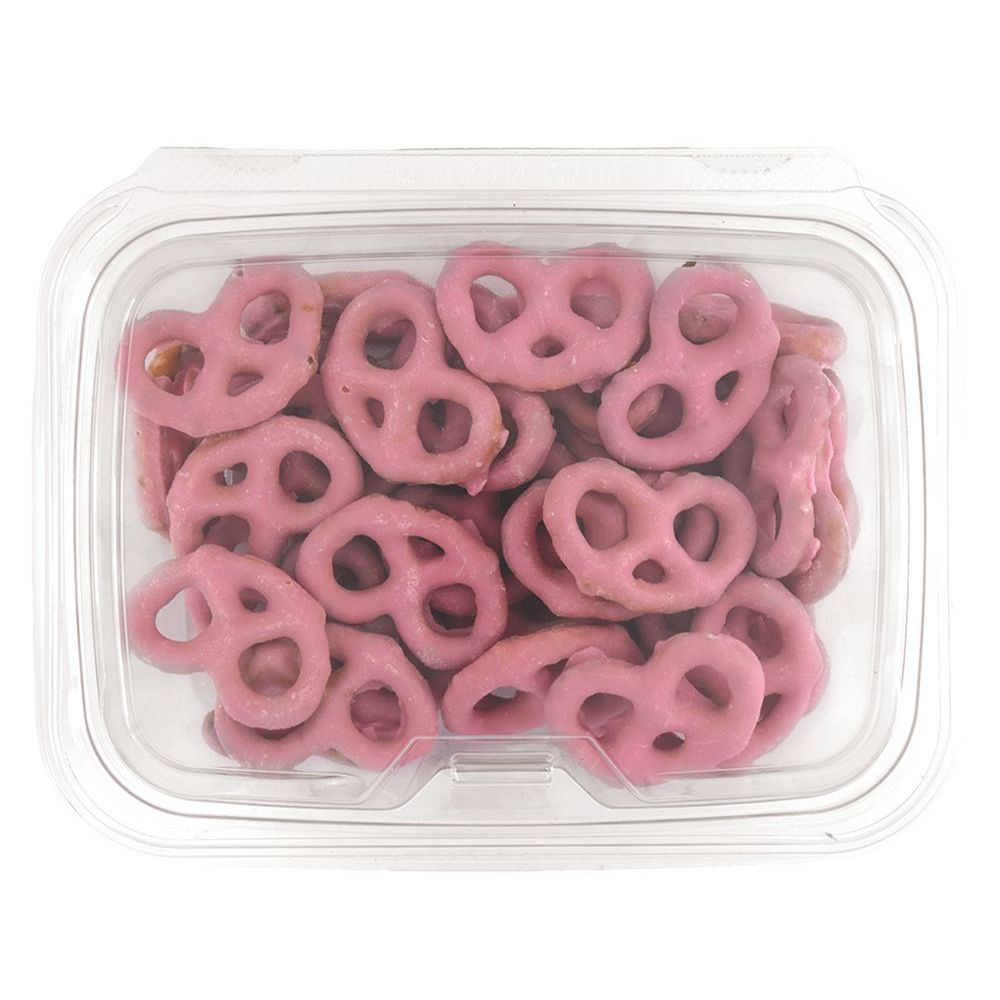 Yogurt Covered Raspberry Pretzels