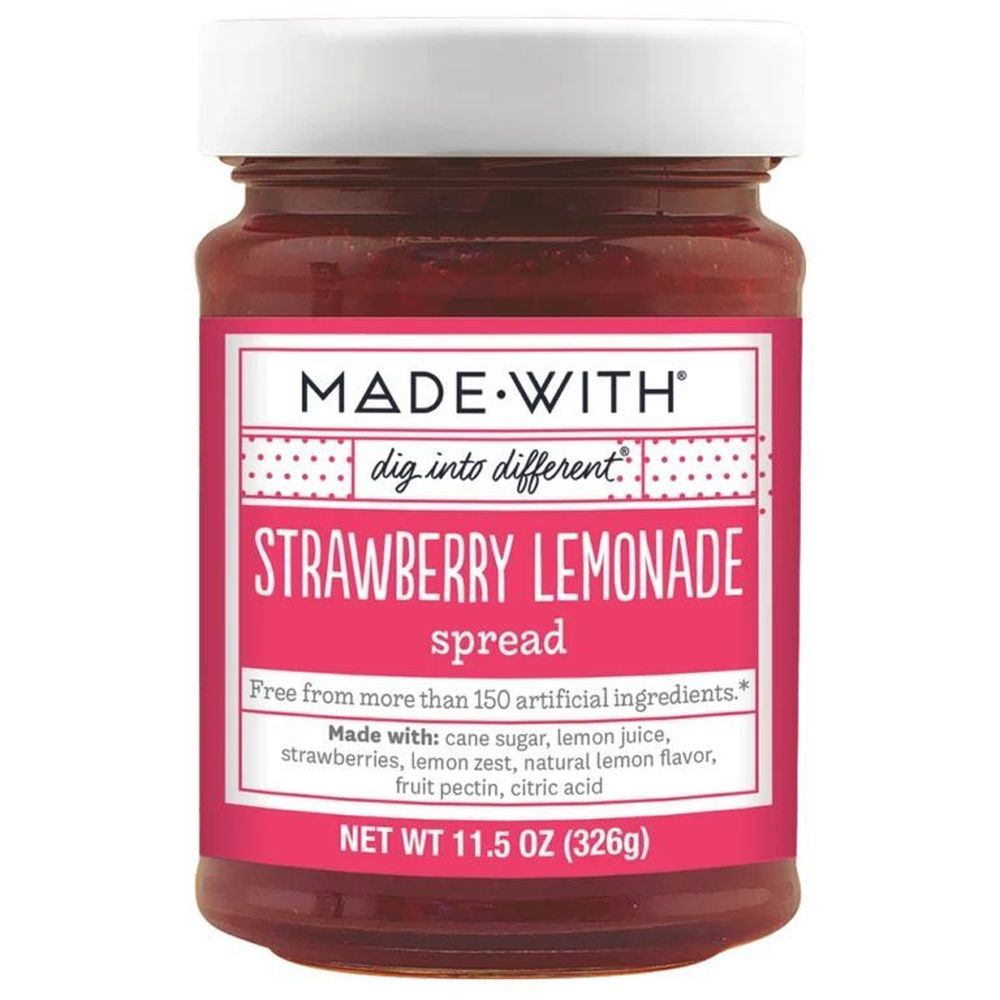 Made With Strawberry Lemonade Spread, 11.5 Ounce -- 6 Per Case