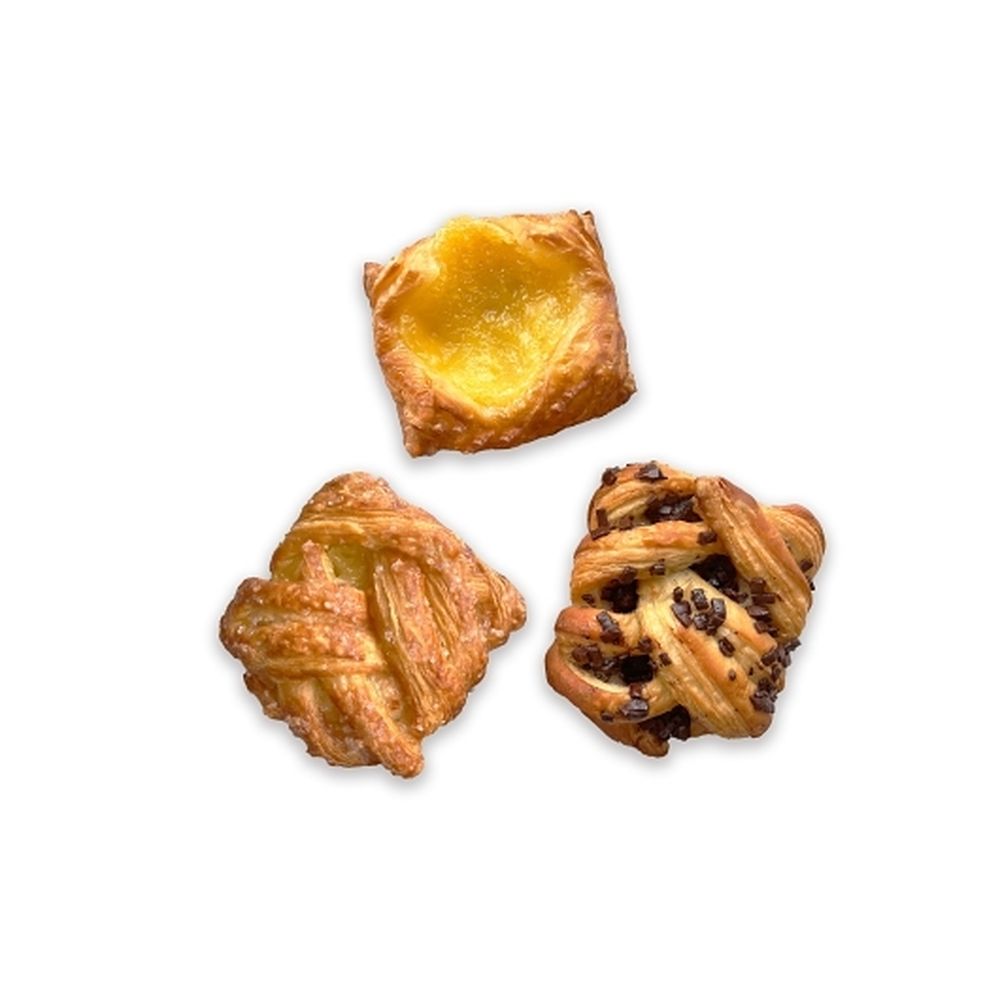 Gourmand Pastries Mini Sweet Danish Mix, 1.48 Ounce -- 150 Per Case