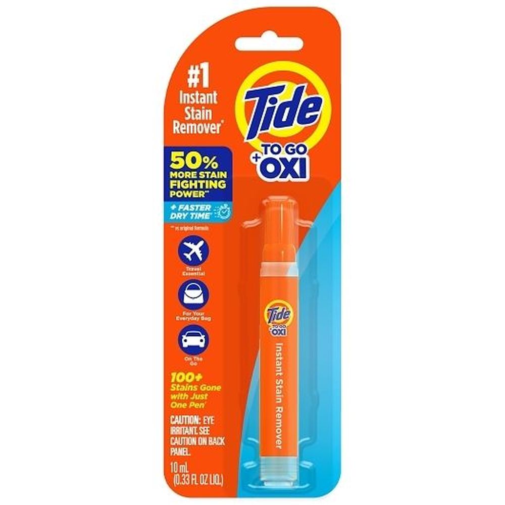 Tide Stain Pen With Oxi - Clip Strip, 6 Count
