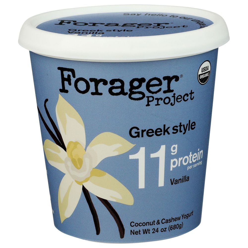 Organic Vanilla Cashew and Coconut Greek Style Yogurt