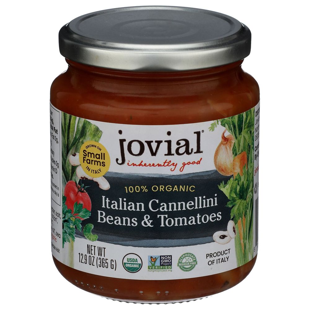 Organic Italian Cannellini Beans and Tomatoes