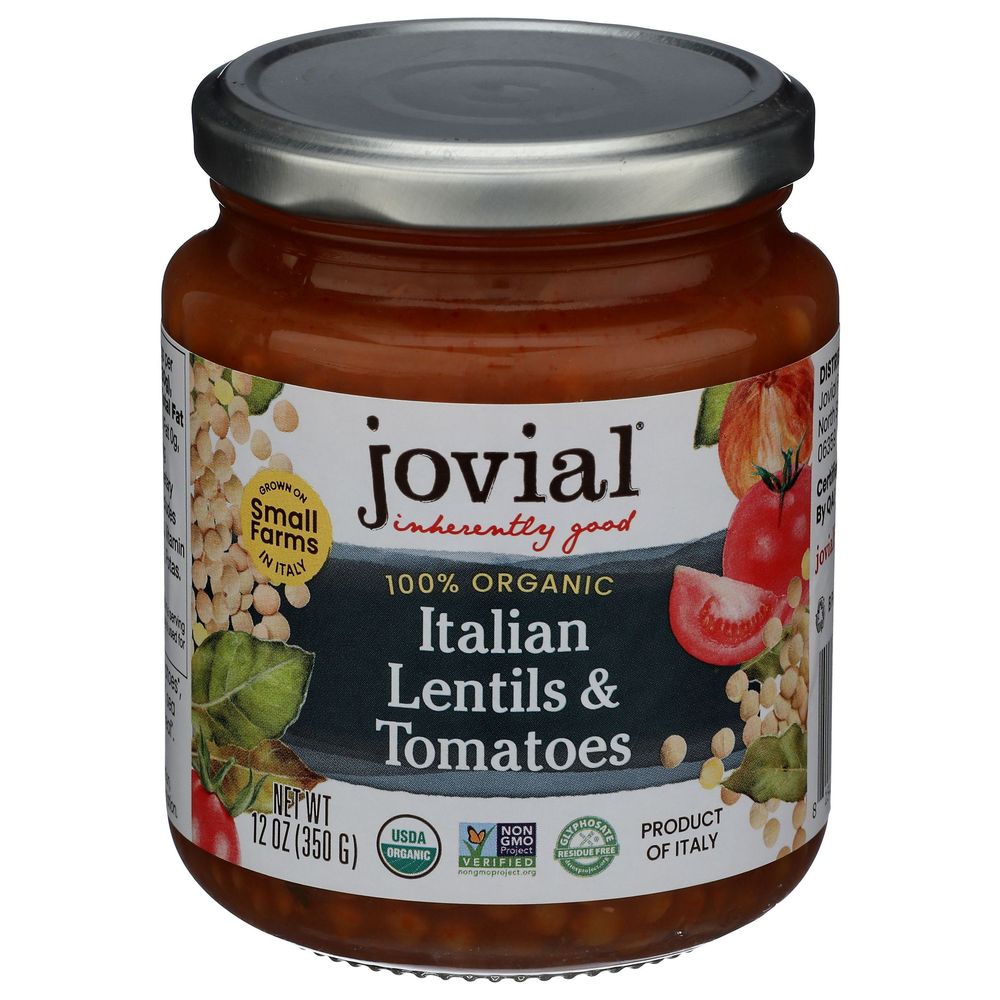 Organic Italian Lentils and Tomatoes