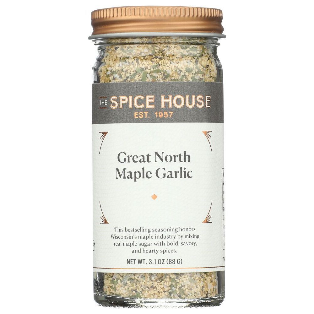 The Spice House Great North Maple Garlic, 3.1 Ounce -- 6 Per Case