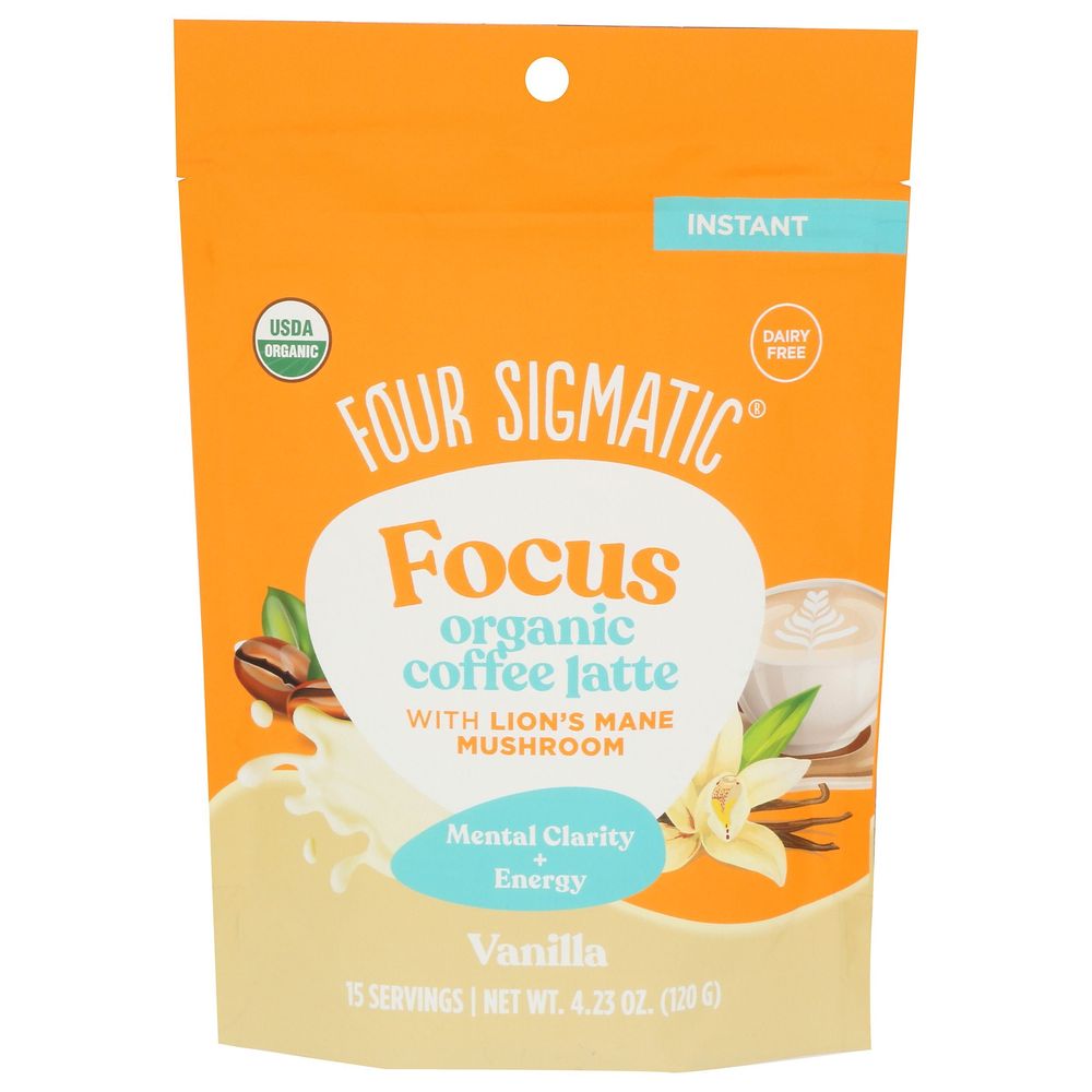 Organic Focus Vanilla Coffee Latte