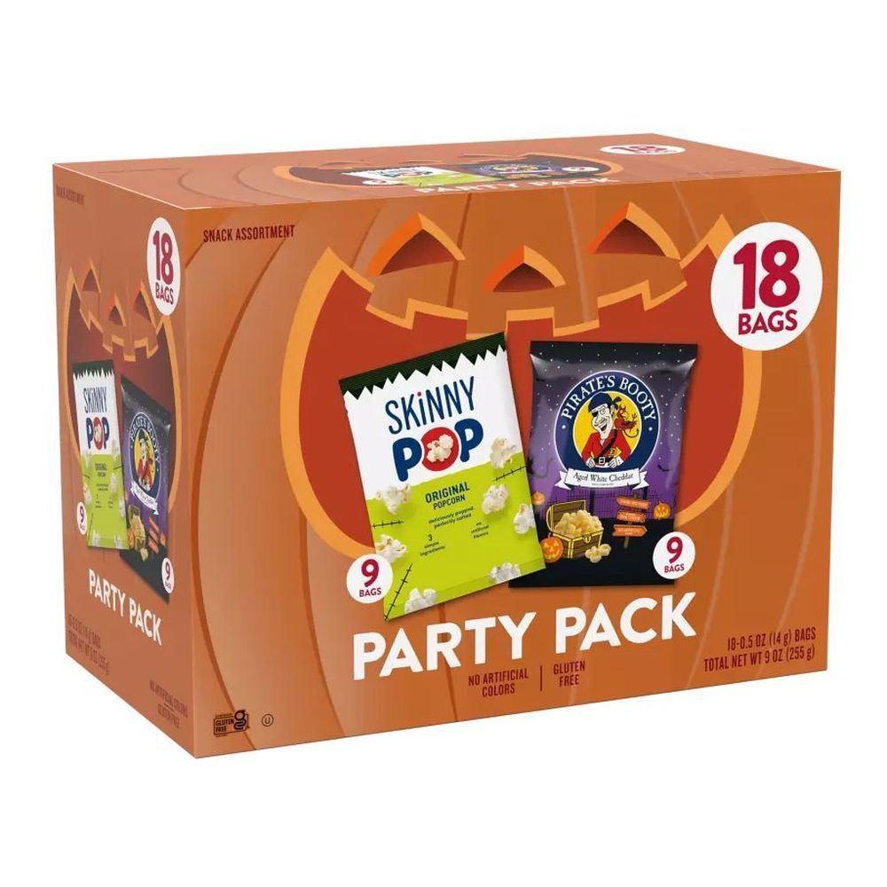 and Pirates Booty Halloween Popcorn - Variety Pack