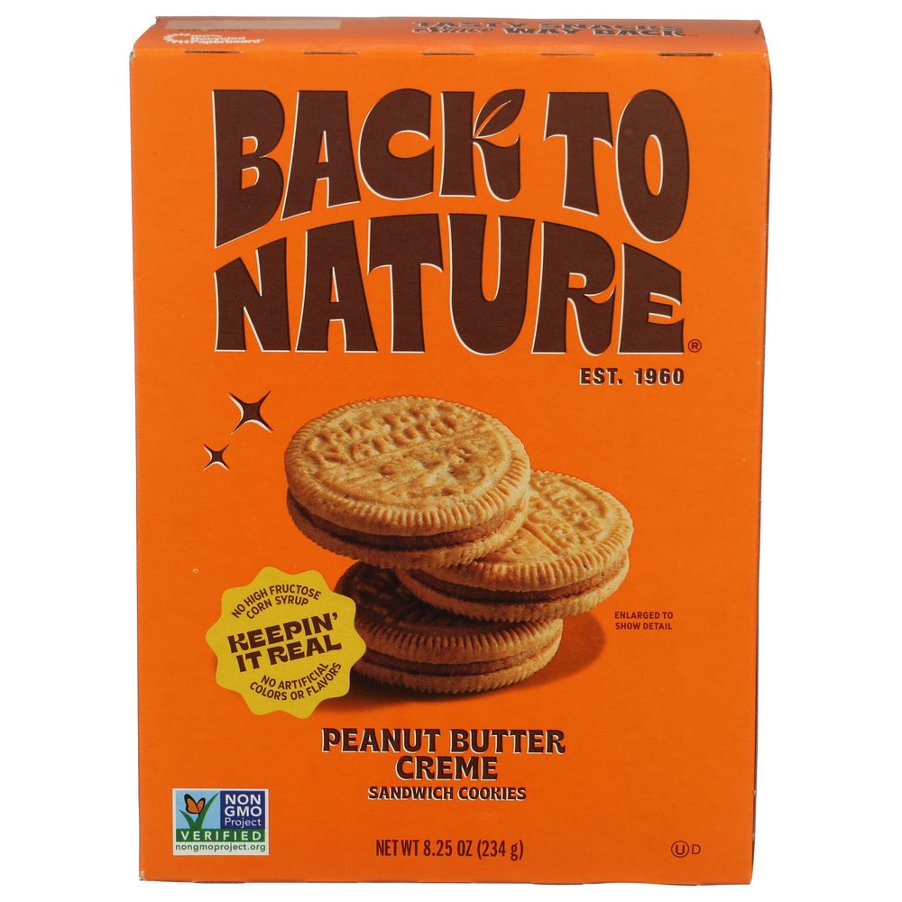 Peanut Butter Crème Sandwich Cookies