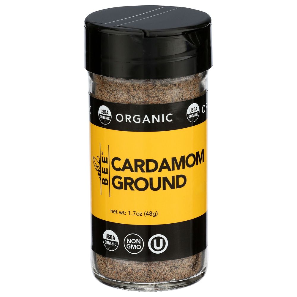 Bee Spices Organic Cardamom Ground, 1.7 Ounce -- 6 Per Case