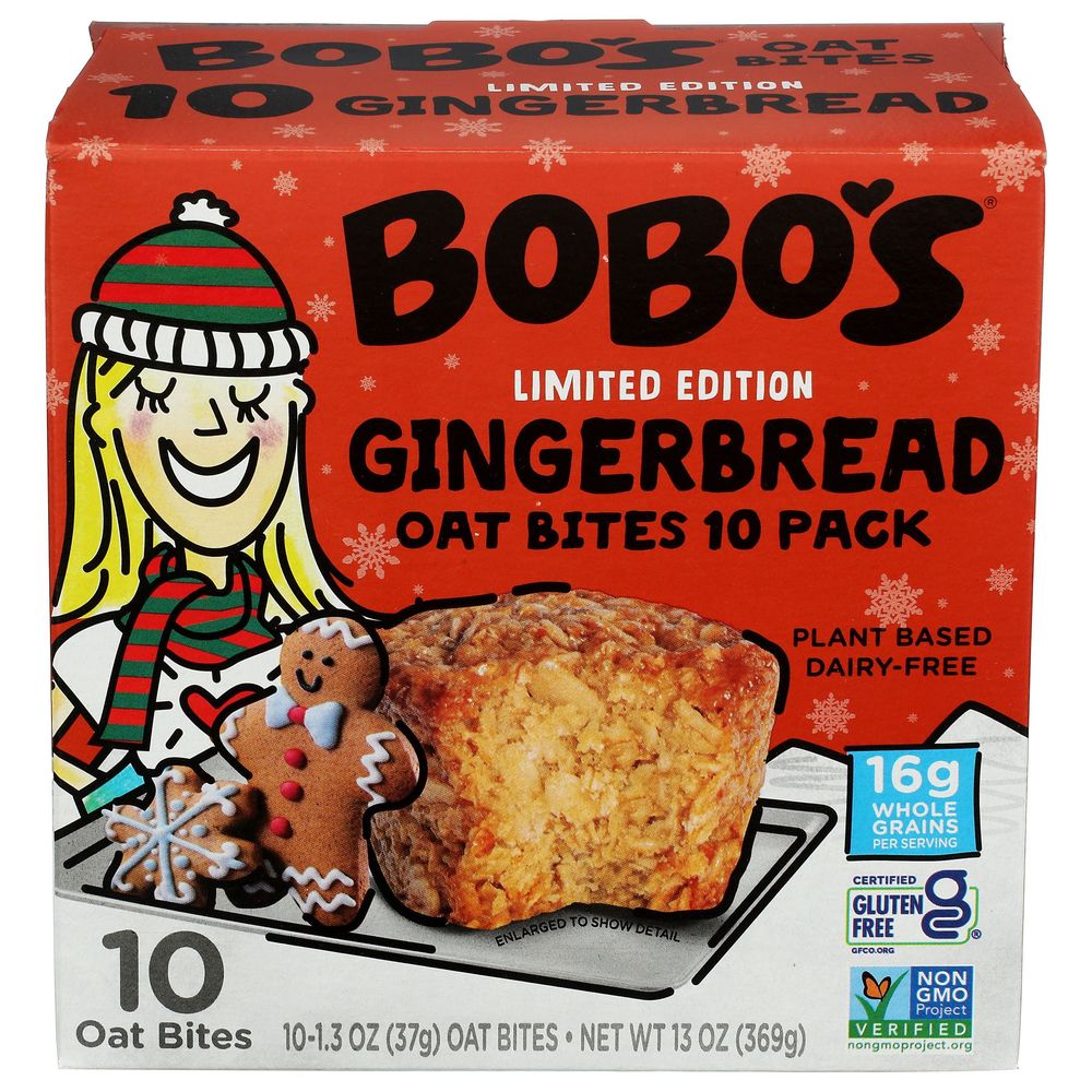 Gingerbread Oat Bites