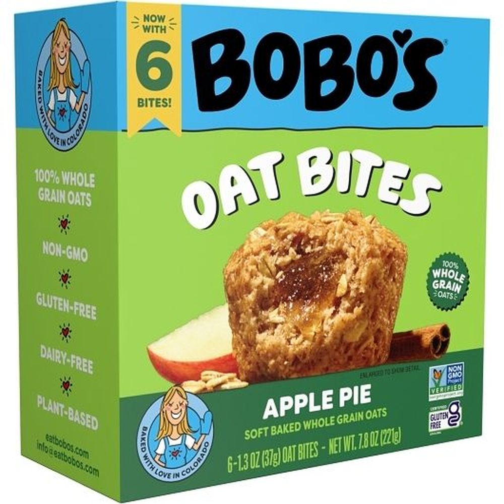 Bobo's Apple Pie Oat Bites, 0.49 Pound -- 6 Per Case
