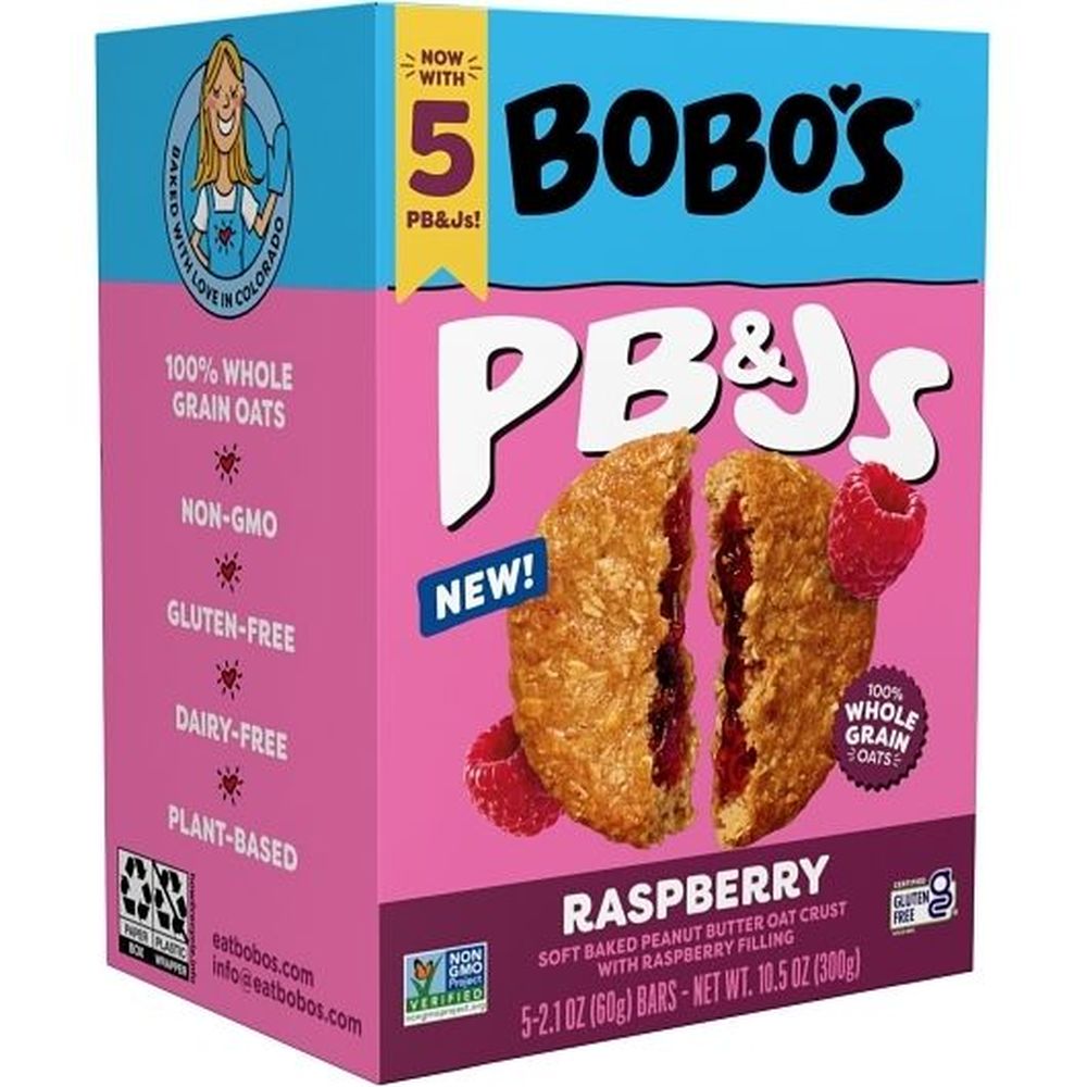 Raspberry Peanut Butter and Jelly Oat Bar