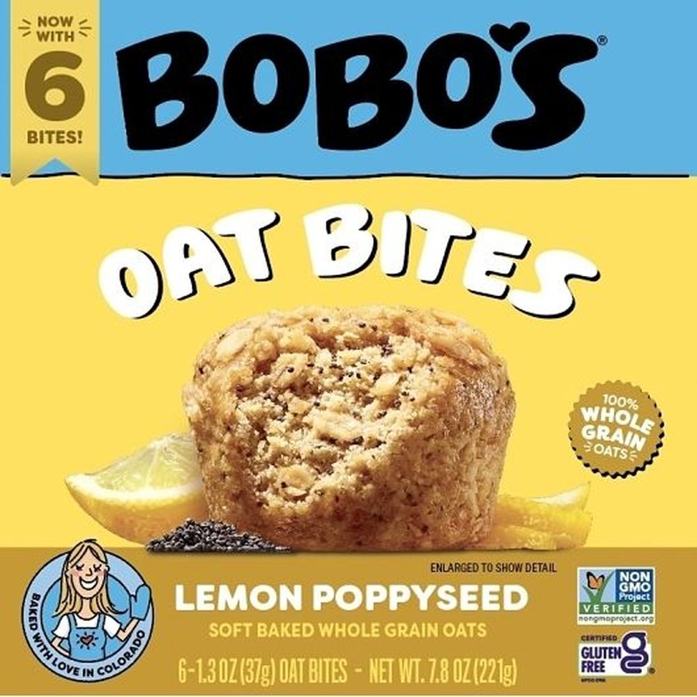 Lemon Poppyseed Oat Bites