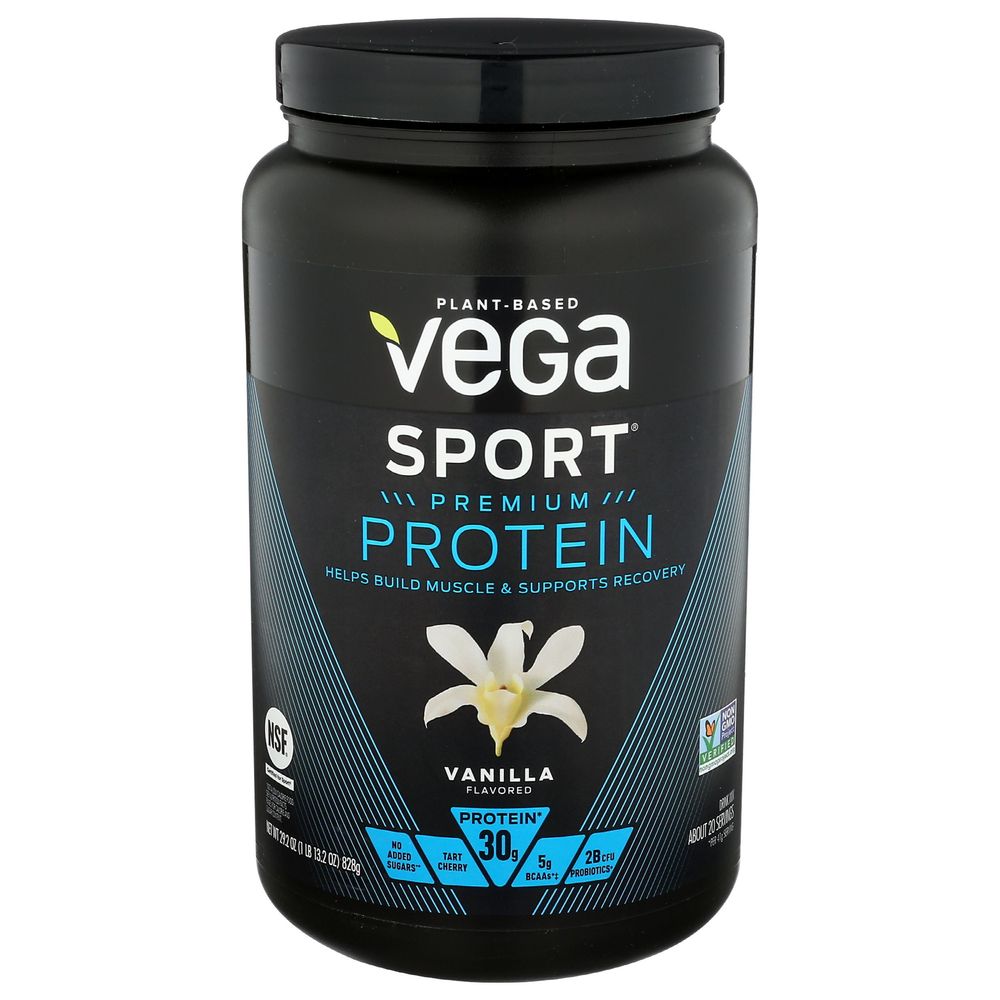 Vega Sport Performance Vanilla Flavor Protein Mix, 29.2 Ounce