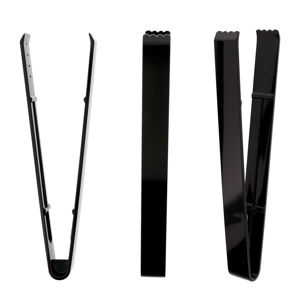 Black Polypropylene Individually Wrapped Serving Tong