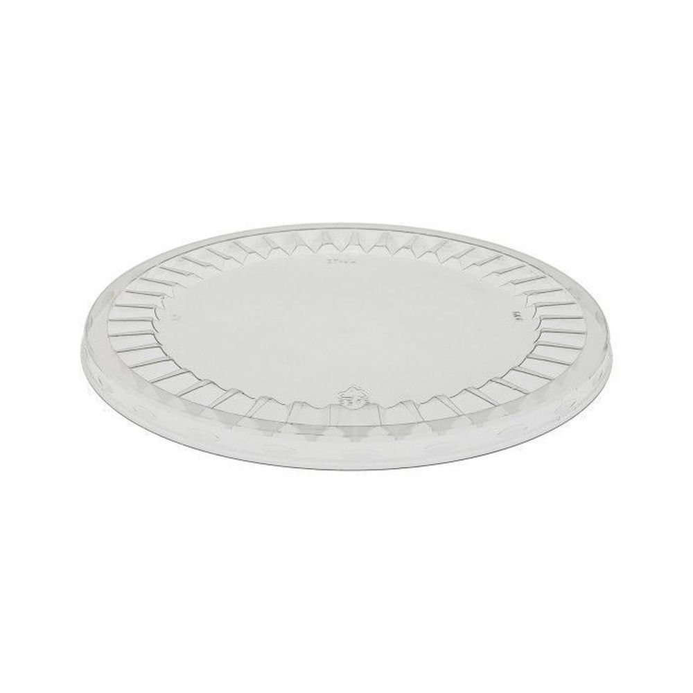 Evergreen Clear Jewel PET Lid for 7 inch Round Deli Tub