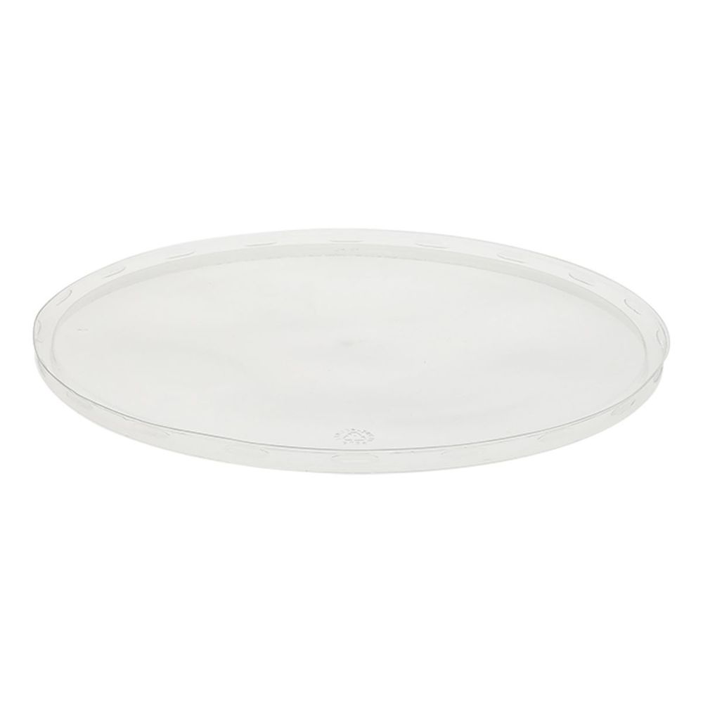 Evergreen Clear Flat Lid for 10 inch PET Round Deli Tub