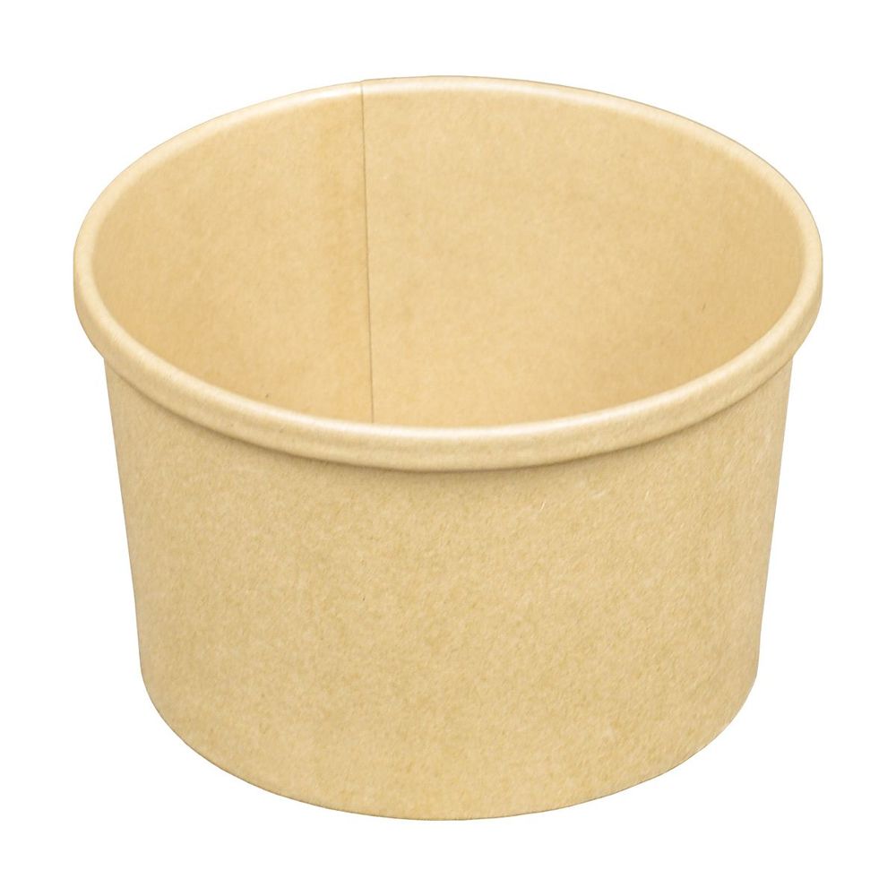 Plain Brown Kraft Soup Cup 10 Ounce