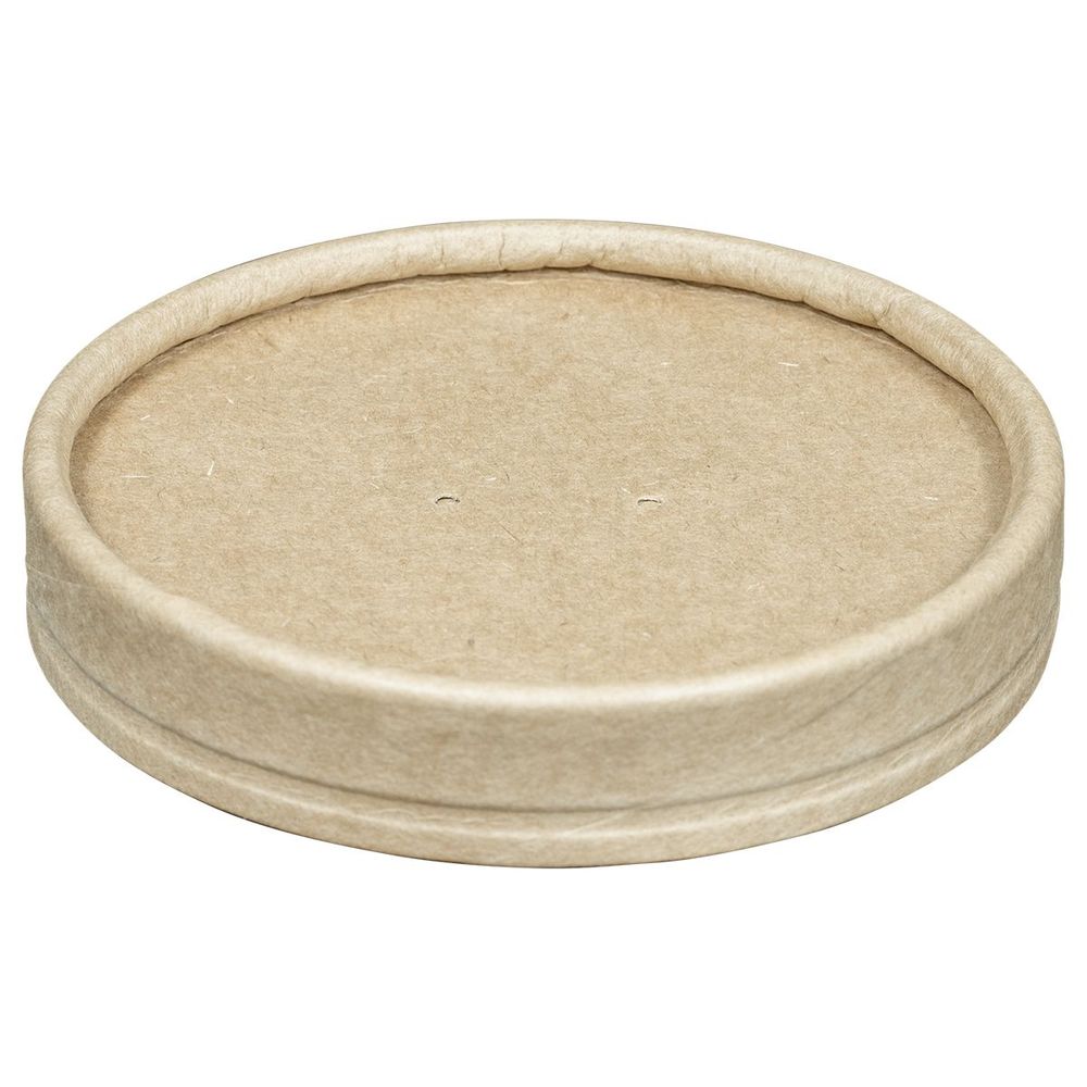 Brown Kraft Small Paper Lid for 8