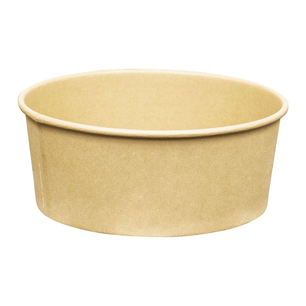Inno-pak Plain Brown Kraft Short Bucket, 54 Ounce Capacity -- 165 Per Case