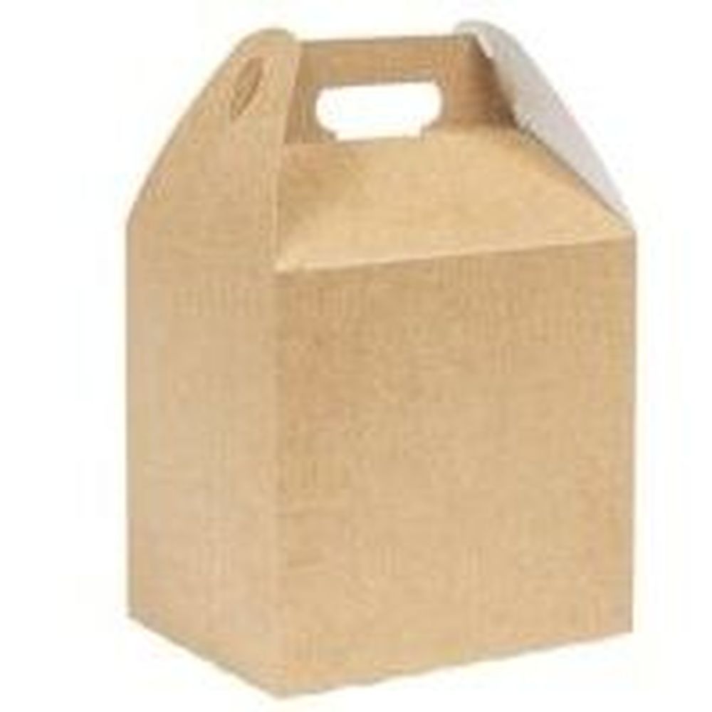 Plain Brown SUS Kraft Bran Top Deli Carton