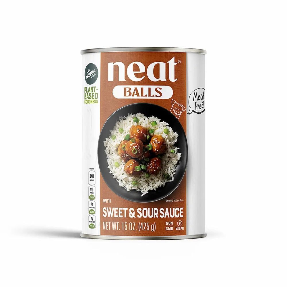 Loma Linda Plant Based Meatballs With Sweet And Sour Sauce, 15 Ounce -- 12 Per Case